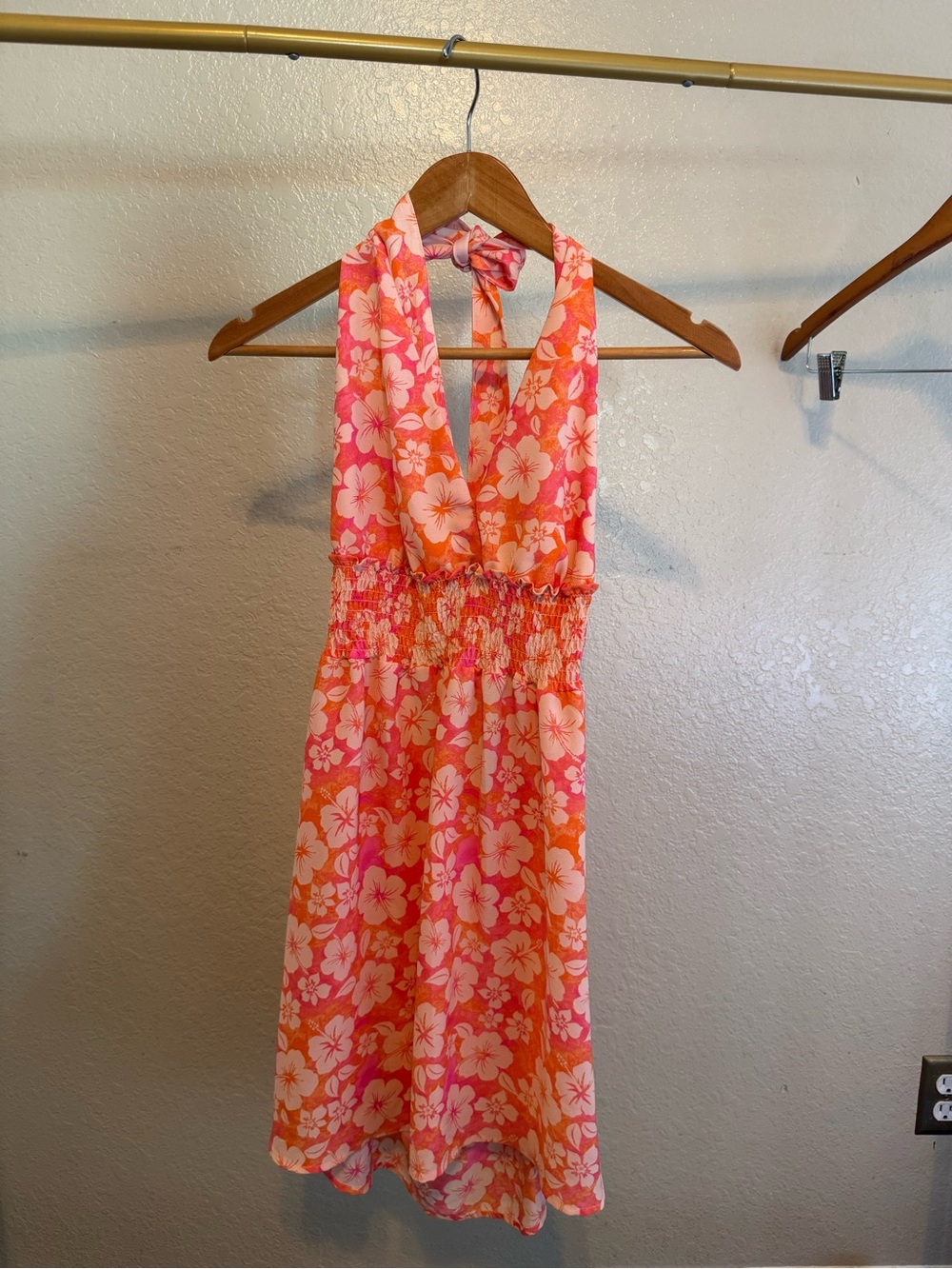 NWT Halter Chiffon Dress